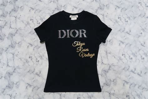 rhinestone dior shirt|antique christian Dior shirts.